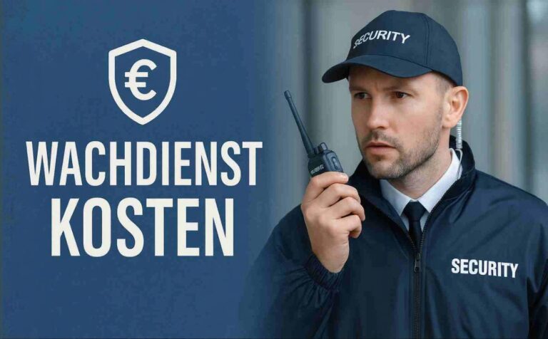 Wachdienst Kosten