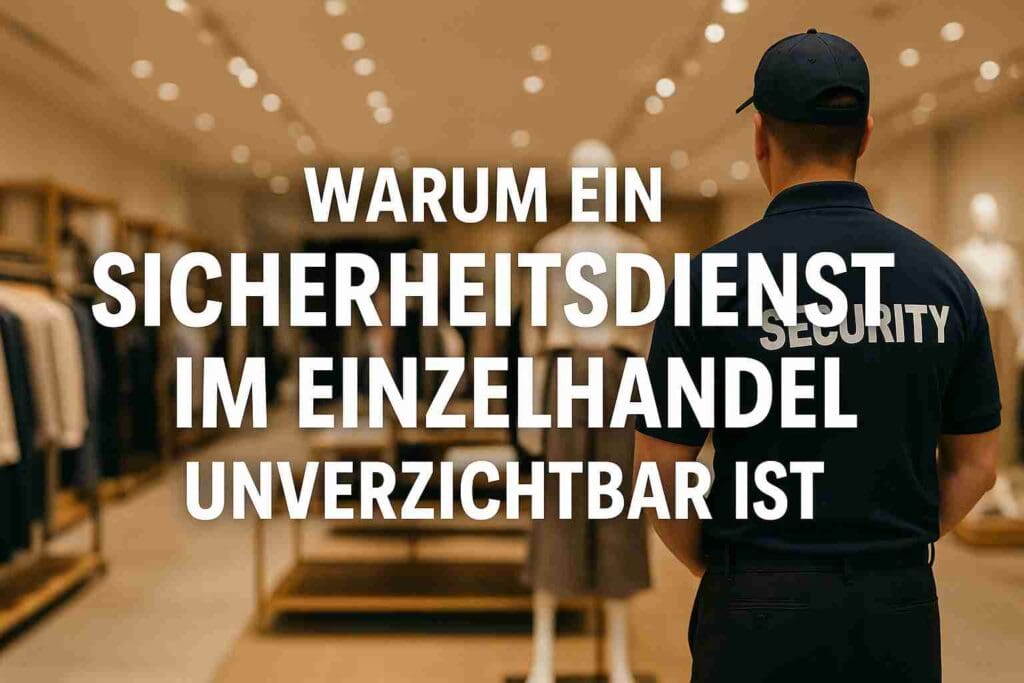 Sicherheitsdienst im Einzelhandel