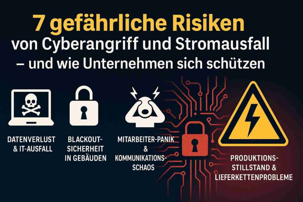 Cyberangriff und Stromausfall