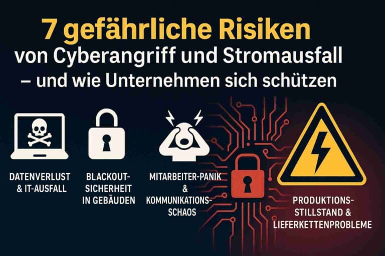 Cyberangriff und Stromausfall