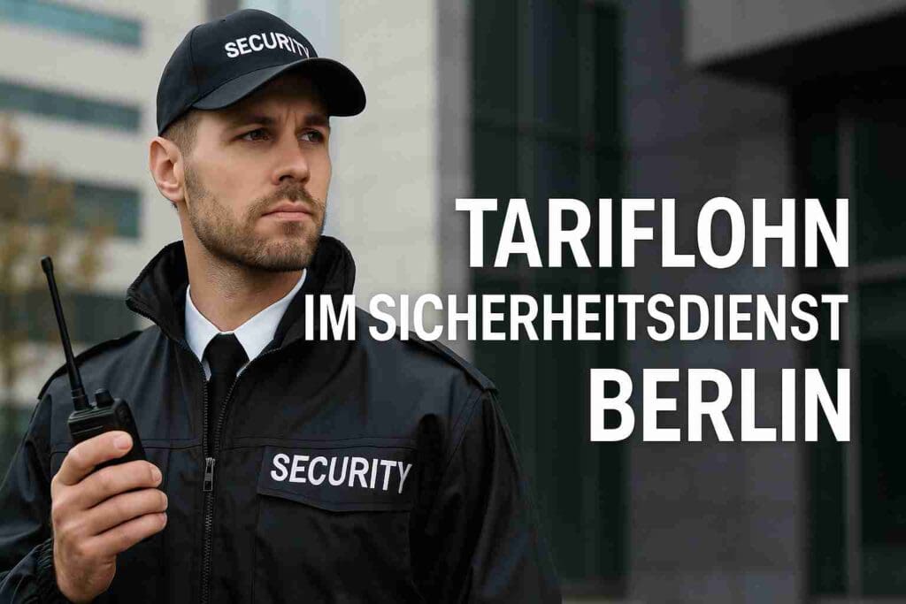 Tariflohn Sicherheitsdienst Berlin