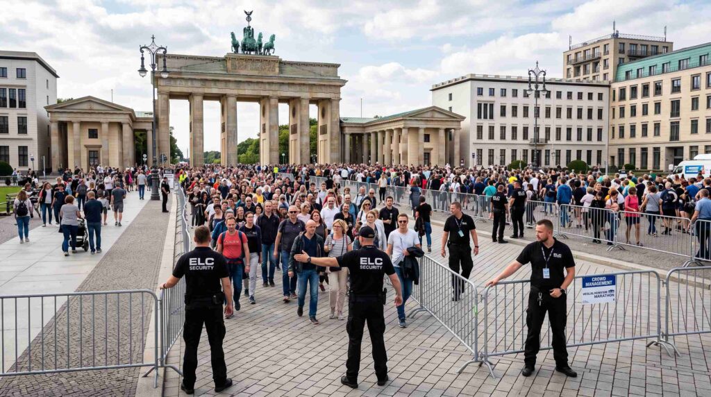 Crowd Management Großveranstaltung Berlin